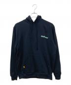 GOLF WANGゴルフワン）の古着「フラワープリントパーカー」｜ブラック