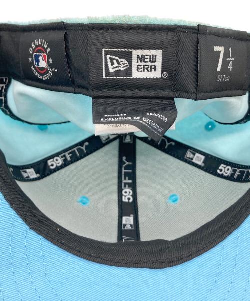 New Era（ニューエラ）New Era (ニューエラ) パイル地キャップ ブルーの古着・服飾アイテム