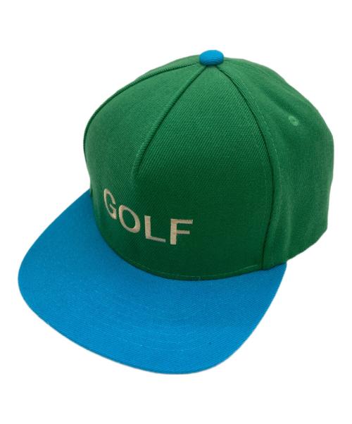 GOLF WANG（ゴルフワン）GOLF WANG (ゴルフワン) キャップ ブルー×グリーン サイズ:-の古着・服飾アイテム