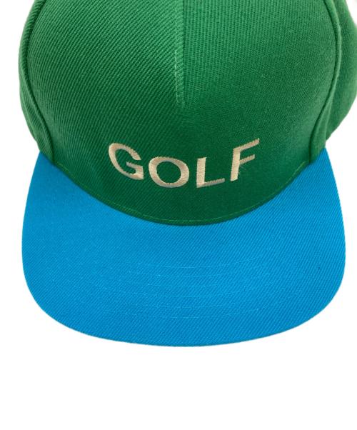 GOLF WANG（ゴルフワン）GOLF WANG (ゴルフワン) キャップ ブルー×グリーン サイズ:-の古着・服飾アイテム