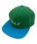 GOLF WANG（ゴルフワン）の古着「キャップ」｜ブルー×グリーン