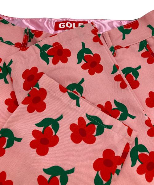 GOLF WANG（ゴルフワン）GOLF WANG (ゴルフワン) フラワープリントパンツ ピンク サイズ:Mの古着・服飾アイテム