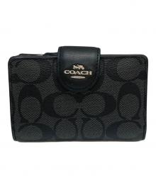 COACH（コーチ）の古着「財布」｜ブラック×グレー