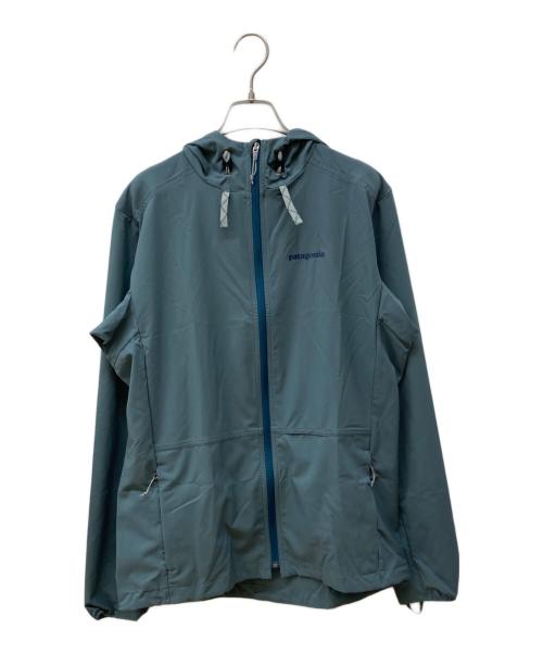 Patagonia（パタゴニア）Patagonia (パタゴニア) ストレッチ・テール・プレーニング・フーディ ブルー サイズ:Sの古着・服飾アイテム