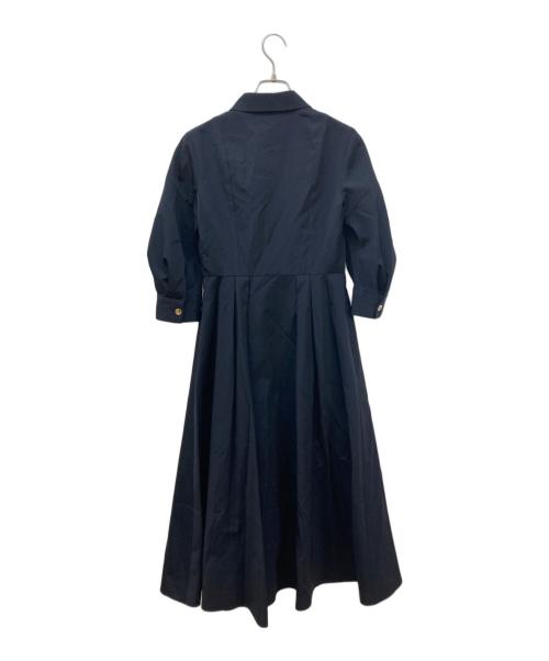 Loulou Willoughby（ルルウィルビー）Loulou Willoughby (ルルウィルビー) ブラウスワンピース ネイビー サイズ:Sの古着・服飾アイテム