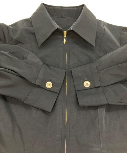 Loulou Willoughby（ルルウィルビー）Loulou Willoughby (ルルウィルビー) ブラウスワンピース ネイビー サイズ:Sの古着・服飾アイテム