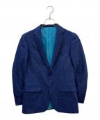 Austin Reedオースチン リード）の古着「リネンウールブレンドテーラードジャケット」｜ブルー