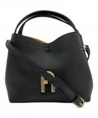 FURLAフルラ）の古着「2WAYショルダーバッグ」｜ブラック