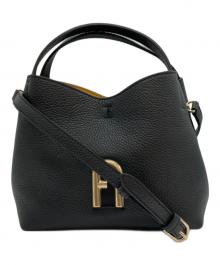 FURLA（フルラ）の古着「2WAYショルダーバッグ」｜ブラック