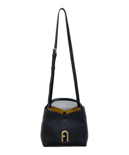 FURLA（フルラ）FURLA (フルラ) 2WAYショルダーバッグ ブラックの古着・服飾アイテム