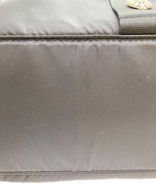 ear PAPILLONNER（イアパピヨネ）ear PAPILLONNER (イアパピヨネ) BURLAP OUTFITTER (バーラップアウトフィッター) メタルパーツコンビトートバッグの古着・服飾アイテム