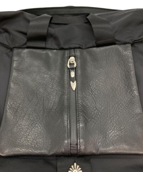 ear PAPILLONNER（イアパピヨネ）ear PAPILLONNER (イアパピヨネ) BURLAP OUTFITTER (バーラップアウトフィッター) メタルパーツコンビトートバッグの古着・服飾アイテム