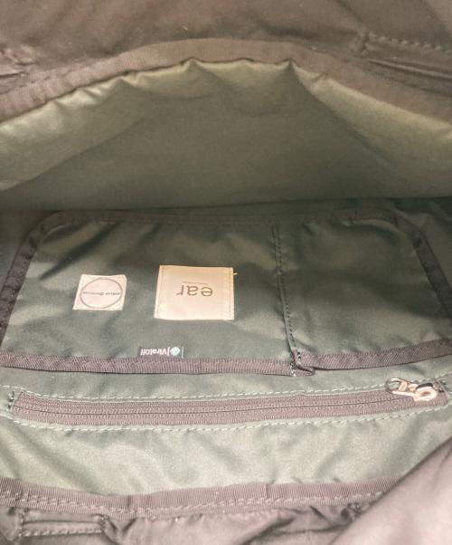 ear PAPILLONNER（イアパピヨネ）ear PAPILLONNER (イアパピヨネ) BURLAP OUTFITTER (バーラップアウトフィッター) メタルパーツコンビトートバッグの古着・服飾アイテム