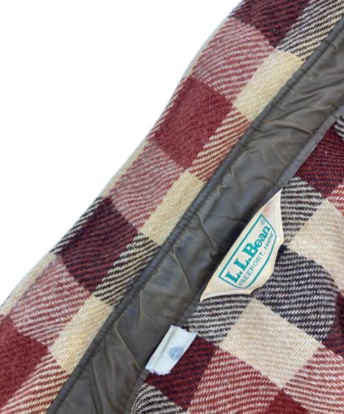 L.L.Bean（エルエルビーン）L.L.Bean (エルエルビーン) ウールチェックシャツ ブラウン サイズ:不明の古着・服飾アイテム