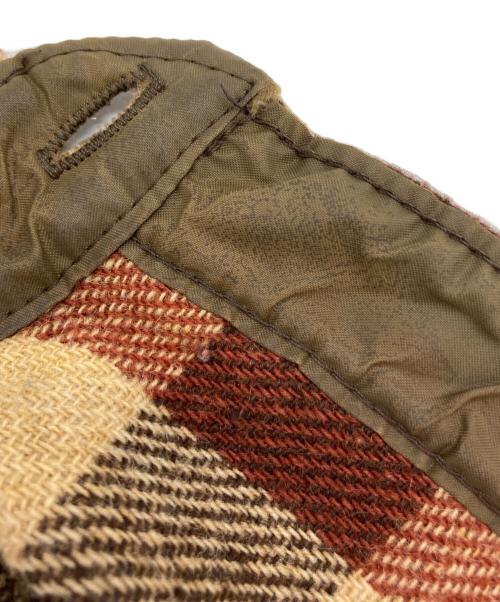 L.L.Bean（エルエルビーン）L.L.Bean (エルエルビーン) ウールチェックシャツ ブラウン サイズ:不明の古着・服飾アイテム