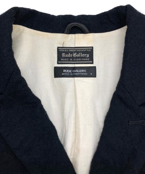 RUDE GALLERY（ルードギャラリー）RUDE GALLERY (ルードギャラリー) テーラードジャケット ブラック サイズ:4の古着・服飾アイテム