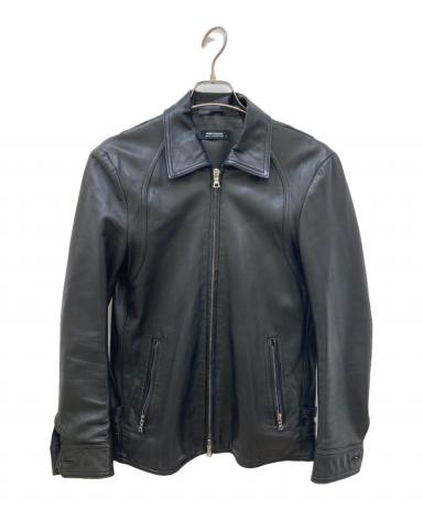 RUDEGALLERY レザージャケット　シングルライダース 中古・古着通販】RUDE GALLERY (ルードギャラリー) シープスキン