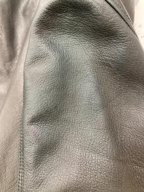 LHP（エルエイチピー）LHP (エルエイチピー) シープダブルライダースジャケット ブラック サイズ:Lの古着・服飾アイテム