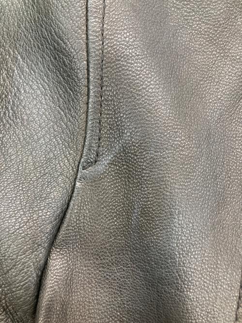 LHP（エルエイチピー）LHP (エルエイチピー) シープダブルライダースジャケット ブラック サイズ:Lの古着・服飾アイテム