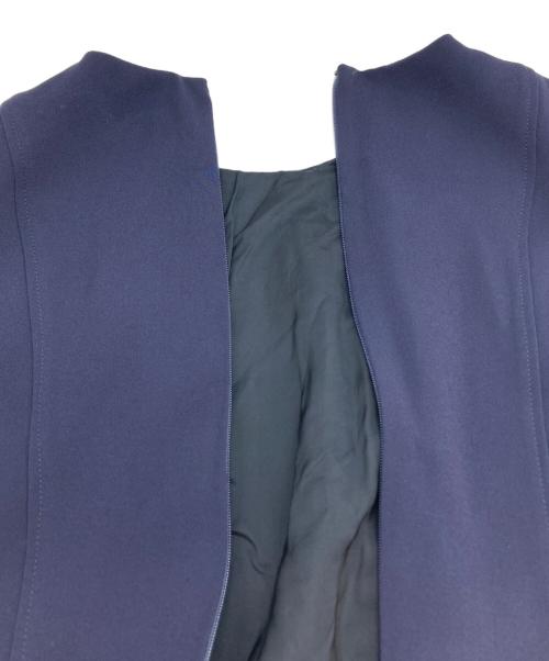theory（セオリー）theory (セオリー) ノースリーブワンピース ネイビー サイズ:2の古着・服飾アイテム