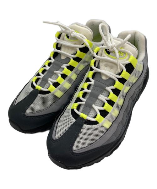 NIKE（ナイキ）NIKE (ナイキ) AIR MAX95OG グレー×イエロー サイズ:27.5cmの古着・服飾アイテム