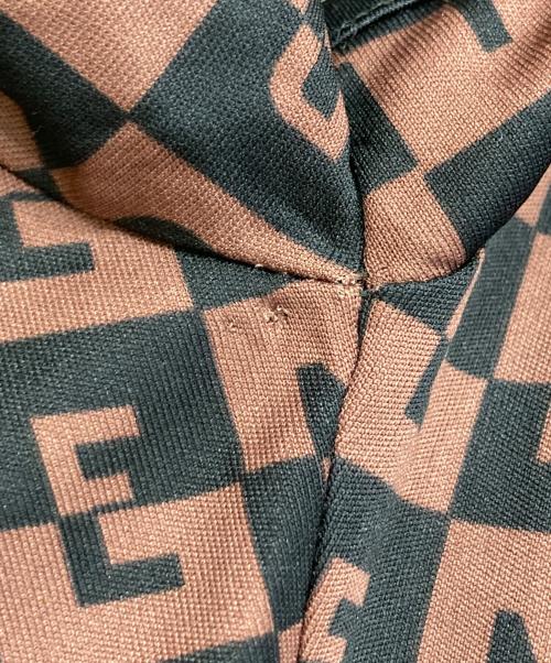FENDI（フェンディ）FENDI (フェンディ) 総柄Tシャツ ブラウン サイズ:42の古着・服飾アイテム
