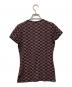 FENDI (フェンディ) 総柄Tシャツ ブラウン サイズ:42：6000円