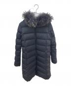 DUVETICAデュベティカ）の古着「DEIRBHILE / ファー付ダウンコート」｜ブラック