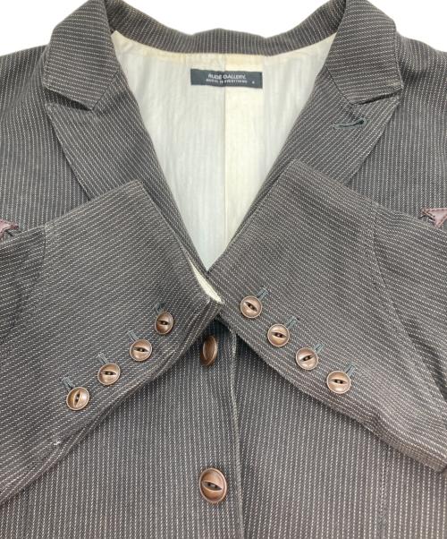 RUDE GALLERY（ルードギャラリー）RUDE GALLERY (ルードギャラリー) テーラードジャケット グレー サイズ:4の古着・服飾アイテム
