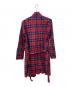 RUDE GALLERY (ルードギャラリー) チェックガウンコート レッド サイズ:不明：8000円