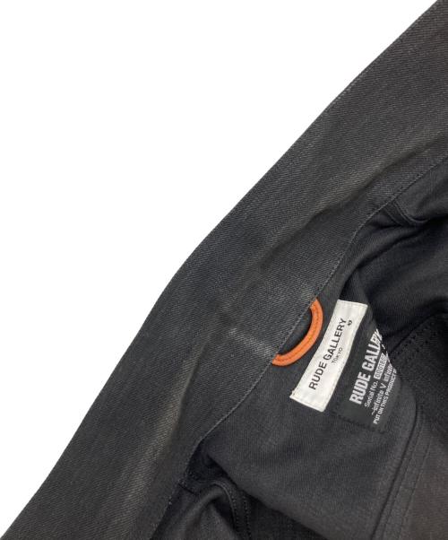 RUDE GALLERY（ルードギャラリー）RUDE GALLERY (ルードギャラリー) スーベニアデニムジャケット ブラック サイズ:3の古着・服飾アイテム