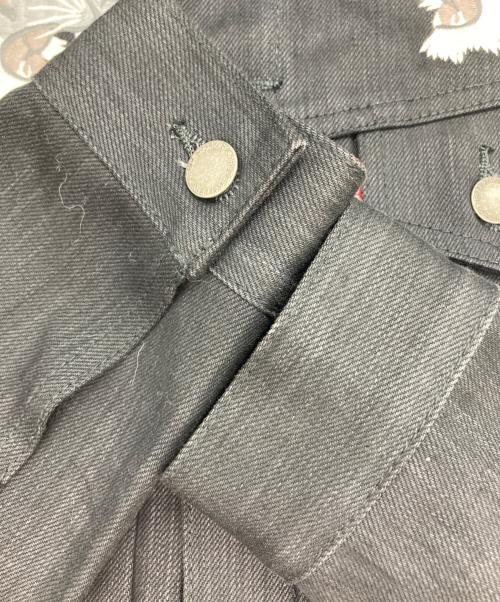 RUDE GALLERY（ルードギャラリー）RUDE GALLERY (ルードギャラリー) スーベニアデニムジャケット ブラック サイズ:3の古着・服飾アイテム