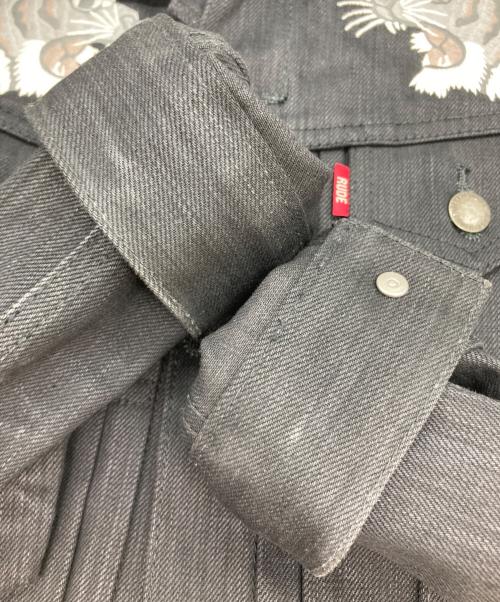 RUDE GALLERY（ルードギャラリー）RUDE GALLERY (ルードギャラリー) スーベニアデニムジャケット ブラック サイズ:3の古着・服飾アイテム