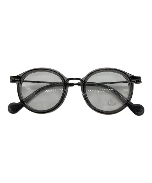 MONCLER（モンクレール）MONCLER (モンクレール) クリアフレームアイグラス グレー サイズ:45□21 145の古着・服飾アイテム