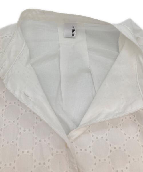 olet ihana（オレットイハナ）olet ihana (オレットイハナ) シャツワンピース ホワイト サイズ:FREEの古着・服飾アイテム