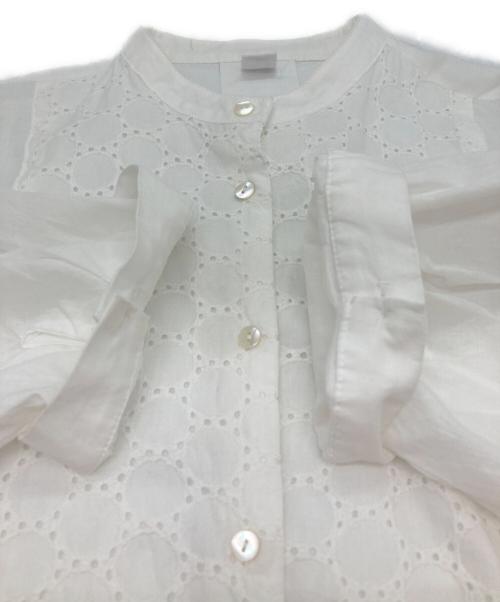 olet ihana（オレットイハナ）olet ihana (オレットイハナ) シャツワンピース ホワイト サイズ:FREEの古着・服飾アイテム