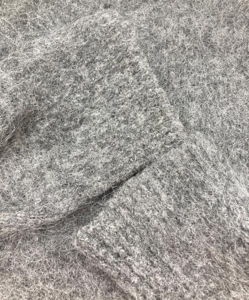 Sov.（ソブ）Sov. (ソブ) アルパカブレンドVネックニット グレー サイズ:38の古着・服飾アイテム