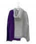 DSQUARED2 (ディースクエアード) ドッキングパーカー グレー×パープル サイズ:XL：6000円