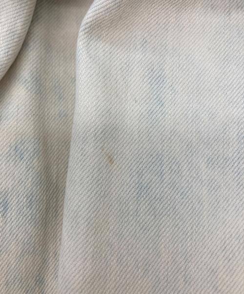 DSQUARED2（ディースクエアード）DSQUARED2 (ディースクエアード) ブリーチ加工ダメージデニムパンツ ブルー サイズ:Lの古着・服飾アイテム