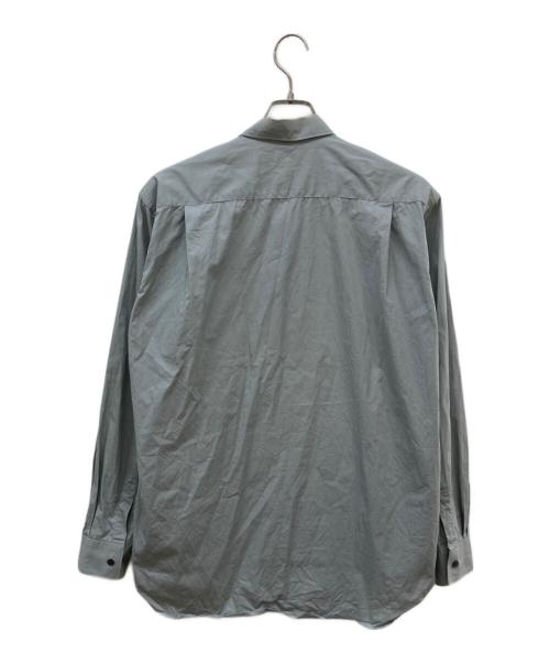 COMME des GARCONS SHIRT（コムデギャルソンシャツ）COMME des GARCONS SHIRT (コムデギャルソンシャツ) Karl Benjamin 切替デザインシャツ グレー サイズ:Mの古着・服飾アイテム