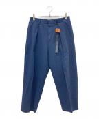 CellarDoorセラードアー）の古着「シアサッカーパンツ」｜ネイビー