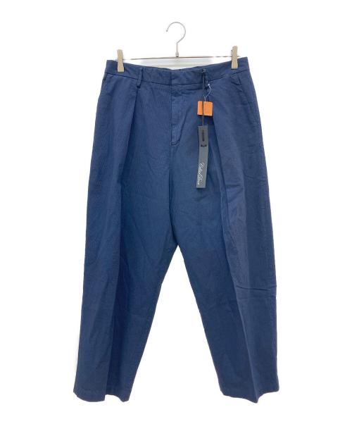 CellarDoor（セラードアー）CellarDoor (セラードアー) シアサッカーパンツ ネイビー サイズ:Lの古着・服飾アイテム