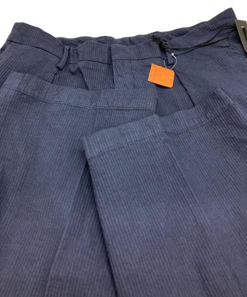 CellarDoor（セラードアー）CellarDoor (セラードアー) シアサッカーパンツ ネイビー サイズ:Lの古着・服飾アイテム