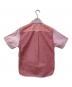 COMME des GARCONS HOMME (コムデギャルソン オム) 半袖ドッキングシャツ ピンク サイズ:Ｍ：6000円