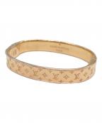 LOUIS VUITTONルイ ヴィトン）の古着「カフ・ナノグラム」｜ゴールド