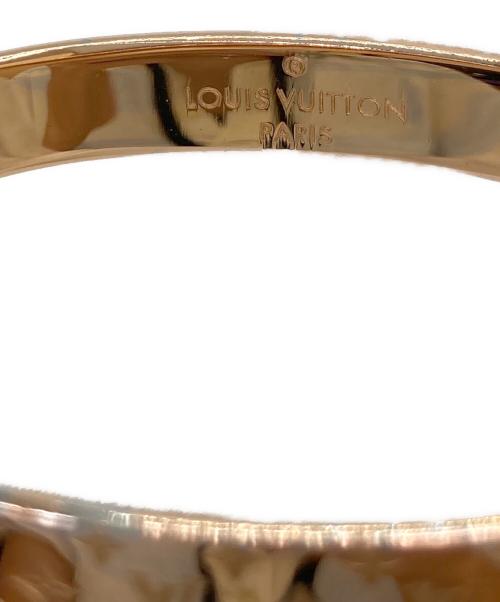 LOUIS VUITTON（ルイ ヴィトン）LOUIS VUITTON (ルイ ヴィトン) カフ・ナノグラム ゴールド サイズ:Sの古着・服飾アイテム