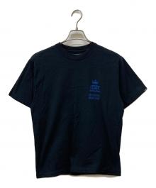 stussy×NEIGHBORHOOD（ステューシー×ネイバーフッド）の古着「プリントTシャツ」｜ブラック