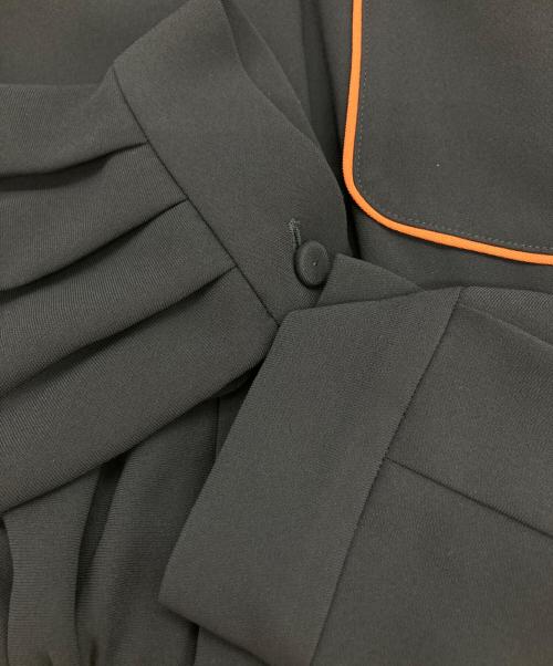 GRACE CLASS（グレースクラス）GRACE CLASS (グレースクラス) シャツワンピース ネイビー×オレンジ サイズ:38の古着・服飾アイテム