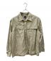 stussy（ステューシー）の古着「L/Sワークシャツ」｜ベージュ