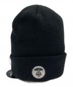 A BATHING APEア ベイシング エイプ）の古着「ニット帽」｜ブラック